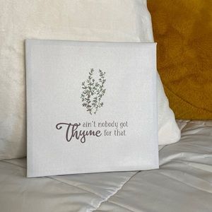 NWOT Mini Canvas